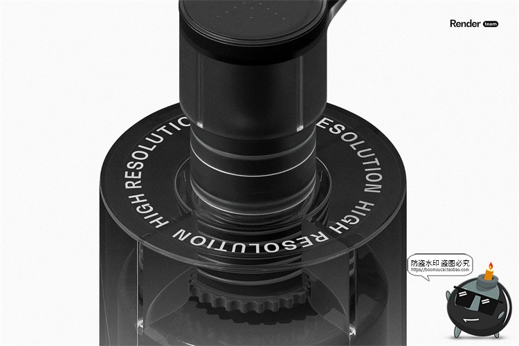 图片[6]-美容护肤品洗面奶泡沫按压泵瓶乳液分装瓶产品包装样机PSD素材-设计猿