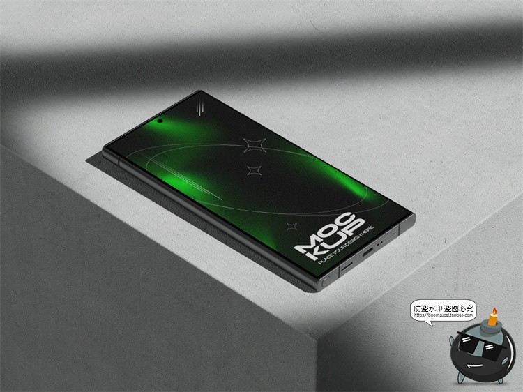 图片[4]-安卓手机APP界面UI设计贴图PS样机光影场景展示效果PSD模板ps素材-设计猿