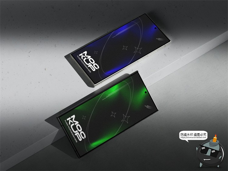 图片[9]-安卓手机APP界面UI设计贴图PS样机光影场景展示效果PSD模板ps素材-设计猿