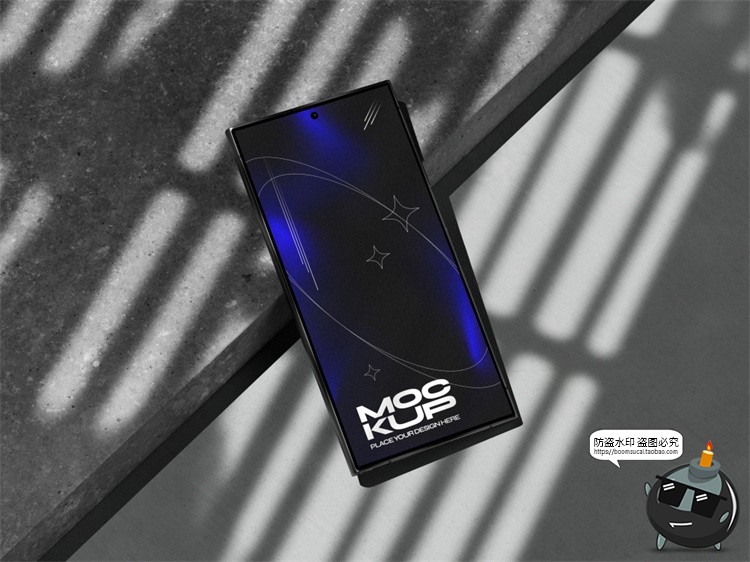 图片[12]-安卓手机APP界面UI设计贴图PS样机光影场景展示效果PSD模板ps素材-设计猿