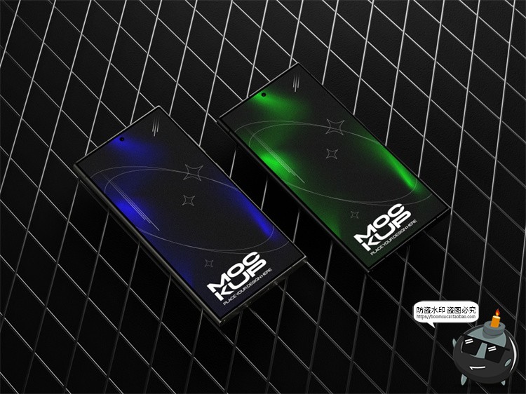 图片[13]-安卓手机APP界面UI设计贴图PS样机光影场景展示效果PSD模板ps素材-设计猿