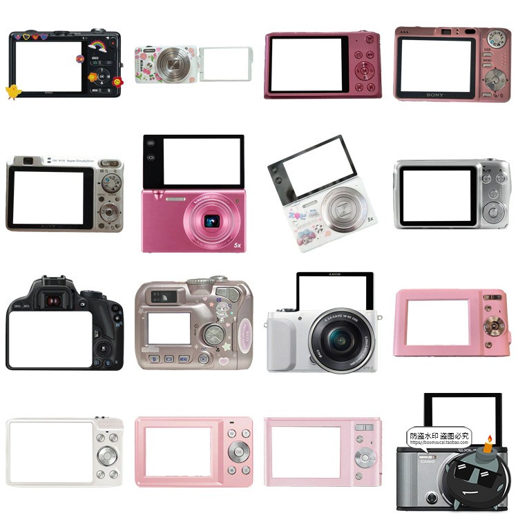 美式复古拍立得相机边框小清新电子手账png免扣图片饭圈美工素材-设计猿