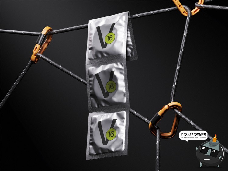 图片[10]-潮流质感金属铝箔包装袋密封真空袋智能贴图包装样机PSD模板素材-设计猿