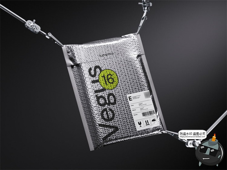 图片[13]-潮流质感金属铝箔包装袋密封真空袋智能贴图包装样机PSD模板素材-设计猿