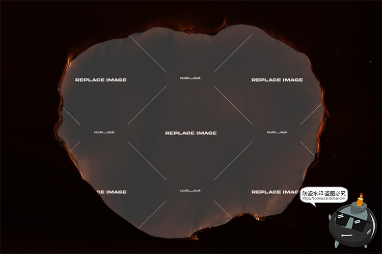 图片[7]-复古燃烧灼烧胶片视觉纹理叠加照片后期效果PSD特效样机模板素材-设计猿