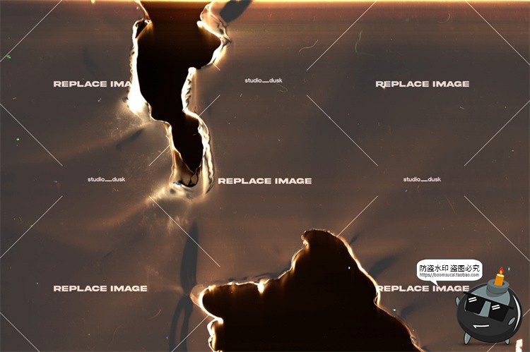 图片[11]-复古燃烧灼烧胶片视觉纹理叠加照片后期效果PSD特效样机模板素材-设计猿