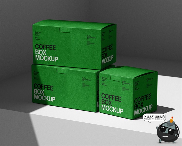 图片[7]-咖啡品牌茶饮VI场景应用外卖纸袋纸杯拎袋包装PSD模板样机ps素材-设计猿