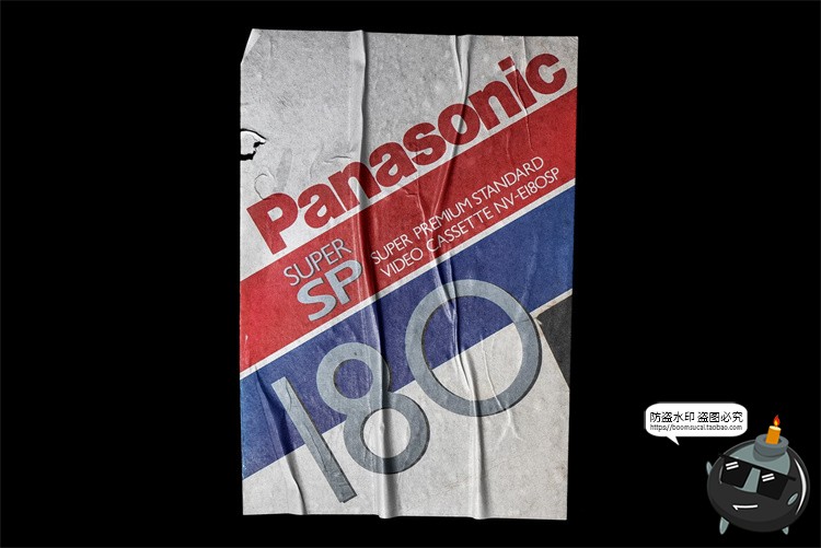 图片[5]-褶皱视觉海报潮流广告后期效果智能贴图样机PSD模板png免抠图素材-设计猿