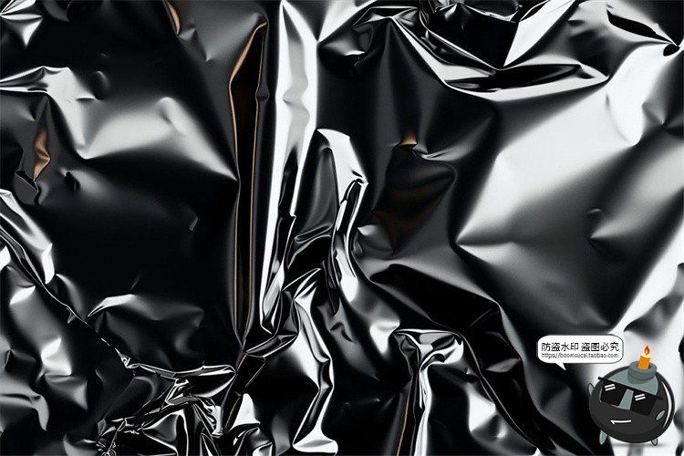 图片[2]-透明塑料薄膜玻璃纸褶皱折痕纹理背景叠加图片特效样机模板ps素材-设计猿