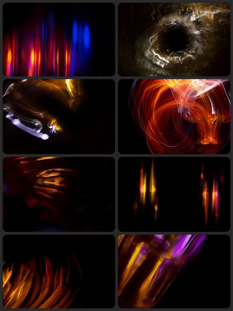 图片[2]-炫彩眩光炫酷光效特效光虹覆盖叠加JPG黑底滤色高清图片PS素材-设计猿