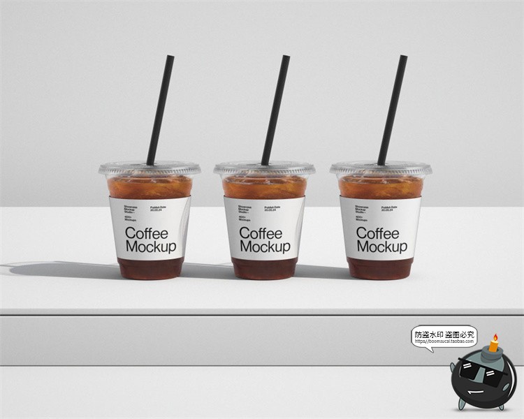 图片[5]-小众手工咖啡店VI提案一次性外带纸杯包装菜单品牌样机模板PS素材-设计猿