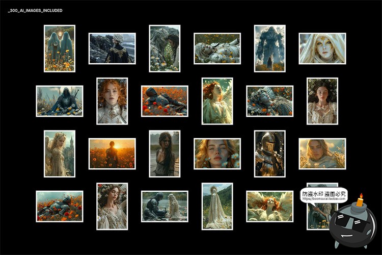 图片[10]-复古迷幻朦胧梦幻柔光模糊弥散射光晕图像滤镜特效PSD模板PS素材-设计猿