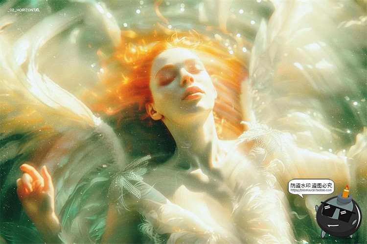 图片[11]-复古迷幻朦胧梦幻柔光模糊弥散射光晕图像滤镜特效PSD模板PS素材-设计猿