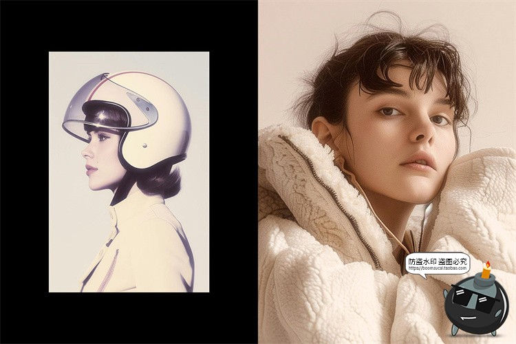 图片[2]-复古梦幻朦胧柔光漫射褪色怀旧迷幻图像滤镜特效样机PSD模板素材-设计猿