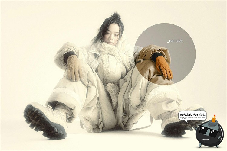 图片[6]-复古梦幻朦胧柔光漫射褪色怀旧迷幻图像滤镜特效样机PSD模板素材-设计猿