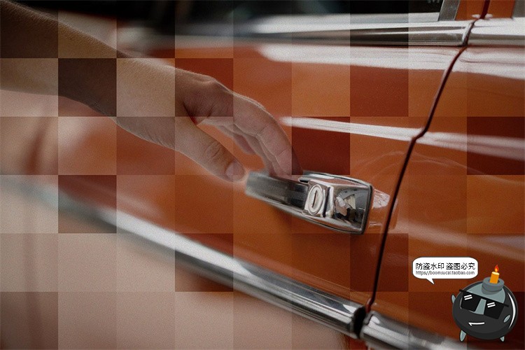 图片[4]-照片图像棋盘方格像素化马赛克模糊效果特效滤镜样机PSD模板素材-设计猿