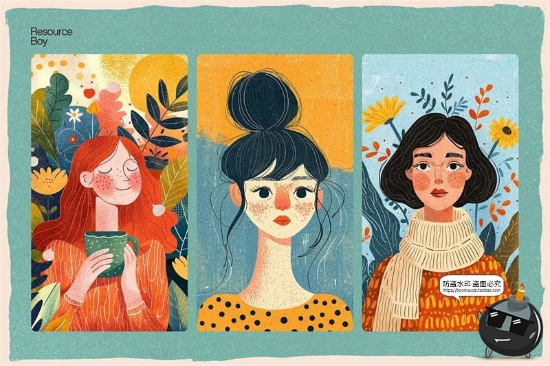 图片[13]-100款噪点粒子点画颗粒喷涂半色调漫画效果abr格式ps笔刷画笔素材-设计猿