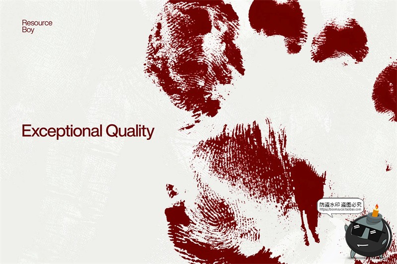 图片[4]-足迹脚印鞋印赤足侦探场景后期合成效果图案PS笔刷abr格式PS素材-设计猿