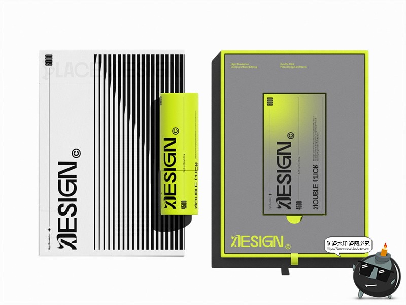 图片[7]-精装书籍礼盒画册邀请函请柬贺卡名片包装品牌VI应用样机PSD素材-设计猿