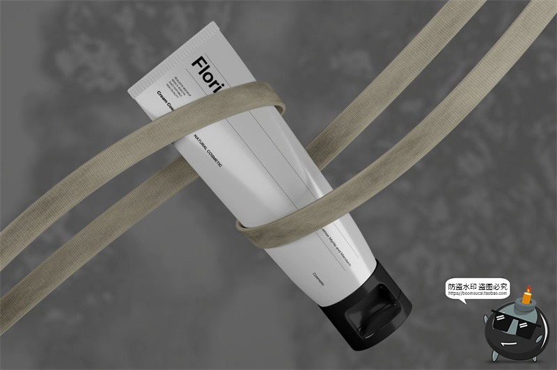 图片[5]-护手霜乳液面霜护肤品水泥工业风包装效果图展示样机PSD模板素材-设计猿