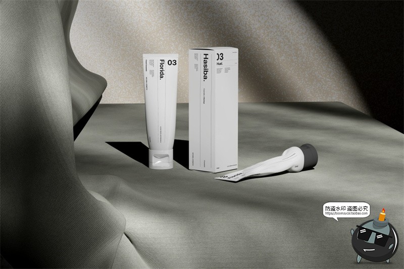 图片[9]-护手霜乳液面霜护肤品水泥工业风包装效果图展示样机PSD模板素材-设计猿
