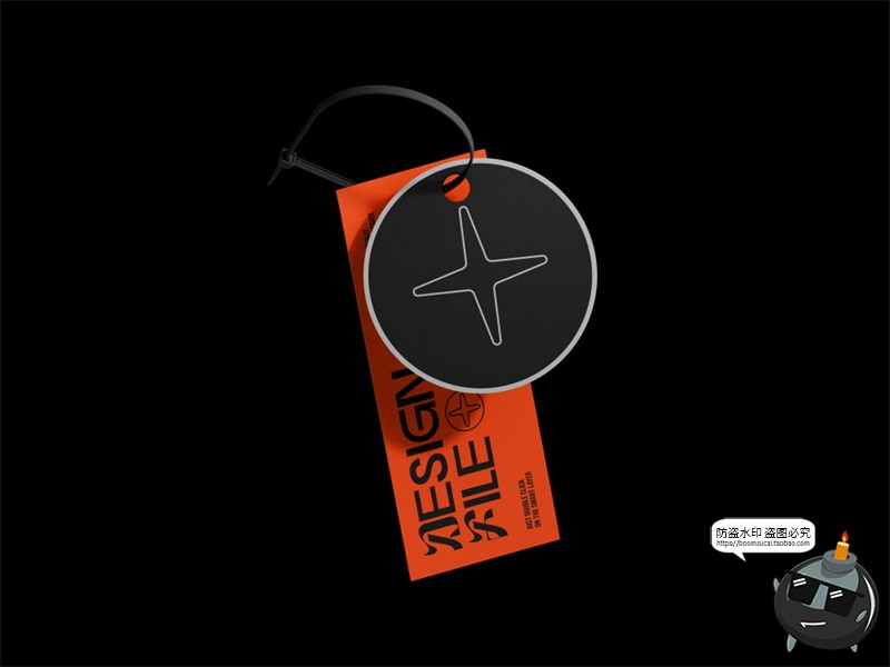 图片[4]-机能潮牌文创潮流时尚周边礼盒组合包装展示效果样机PSD模板素材-设计猿