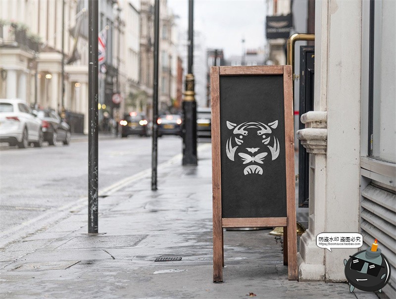 图片[16]-户外街头店铺灯箱店招标牌广告牌logo效果图展示样机PSD模板素材-设计猿