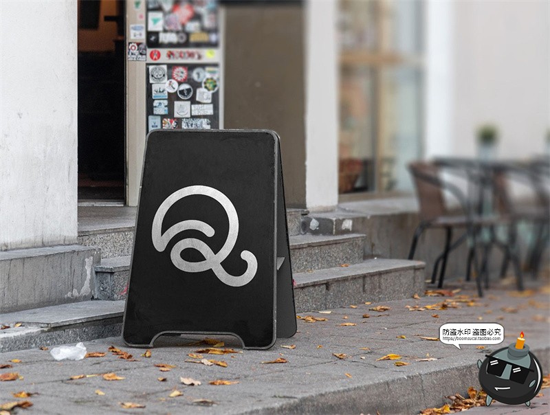 图片[18]-户外街头店铺灯箱店招标牌广告牌logo效果图展示样机PSD模板素材-设计猿