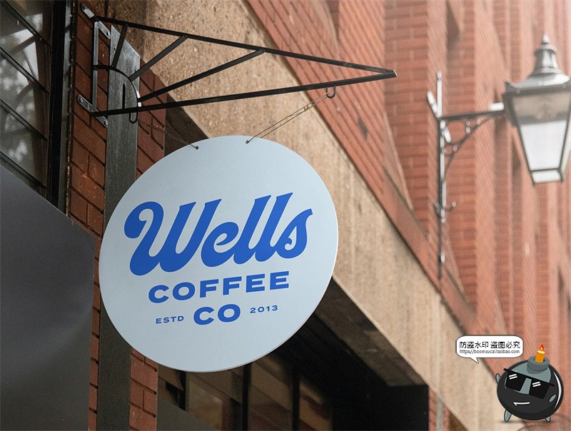 图片[21]-户外街头店铺灯箱店招标牌广告牌logo效果图展示样机PSD模板素材-设计猿