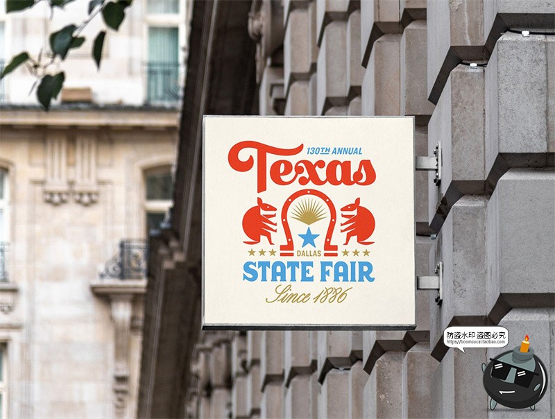 图片[28]-户外街头店铺灯箱店招标牌广告牌logo效果图展示样机PSD模板素材-设计猿