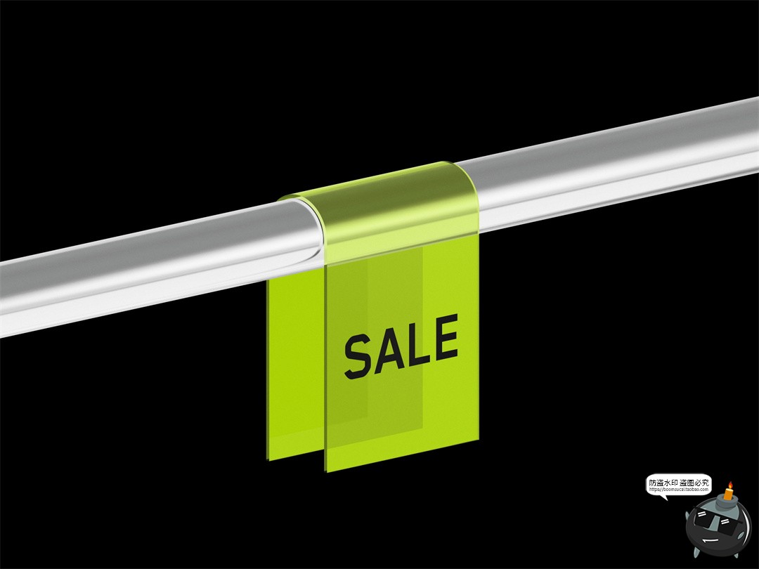 创意时尚路牌精神壁垒导视指示路牌吊牌效果展示样机PSD模板素材-设计猿