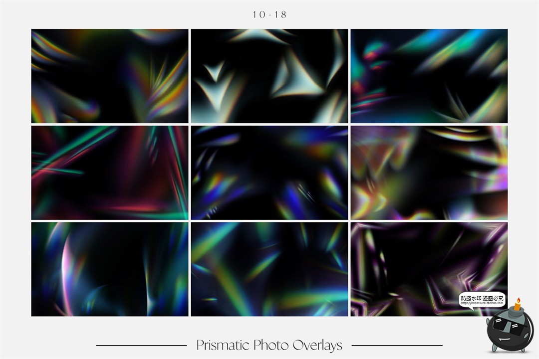 图片[4]-七彩棱镜光效氛围感摄影后期合成效果照片叠加特效JPG图片素材-设计猿