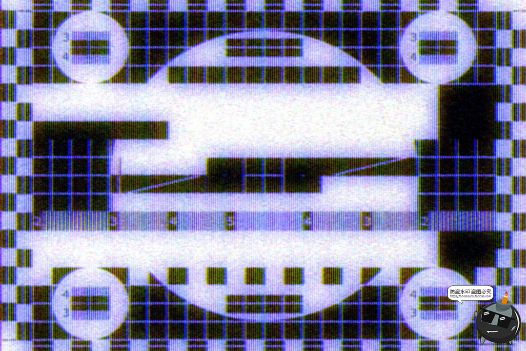 图片[4]-复古怀旧VHS磁带电视扭曲故障LOGO标题文字CRT效果PSD模板ps素材-设计猿