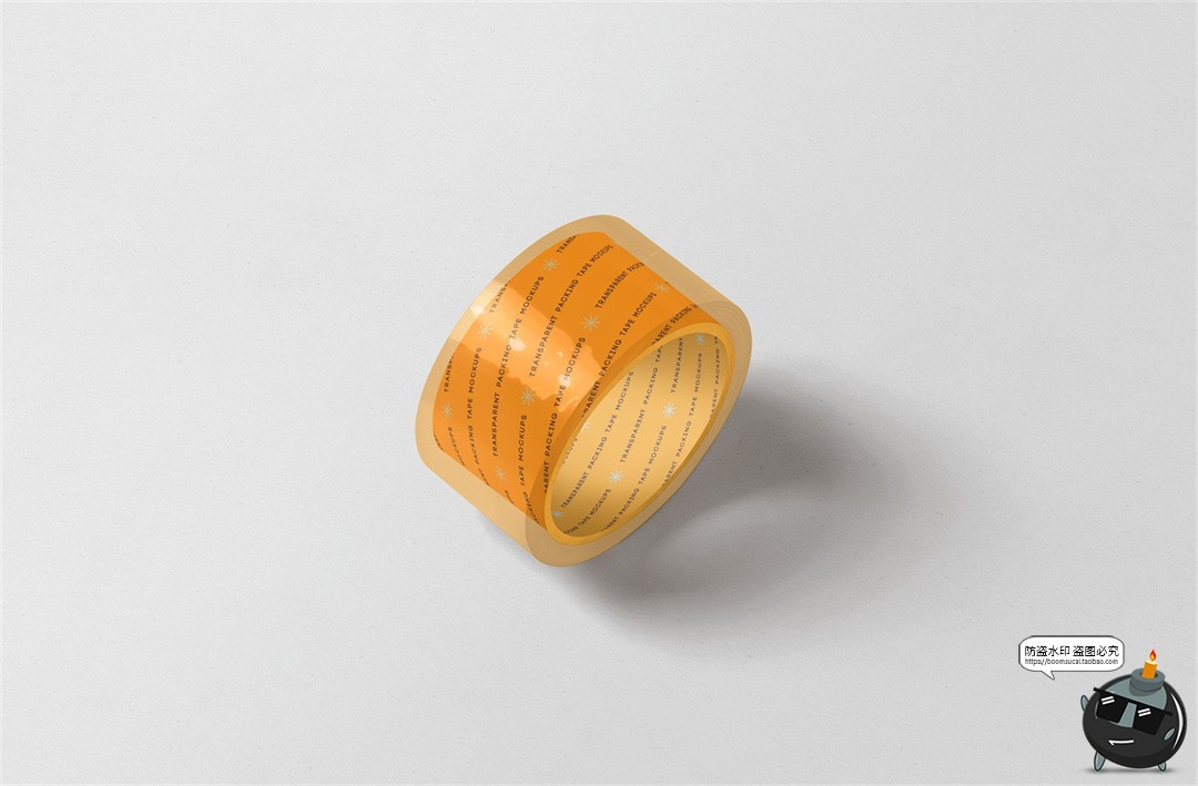 图片[3]-透明胶带样机品牌印花包装打包胶带mockup智能贴图效果展示PS素材-设计猿