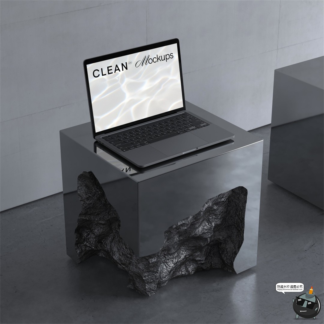 图片[7]-金属工业风iPhone手机iPad平板笔记本电脑屏幕演示样机PS模板素材-设计猿