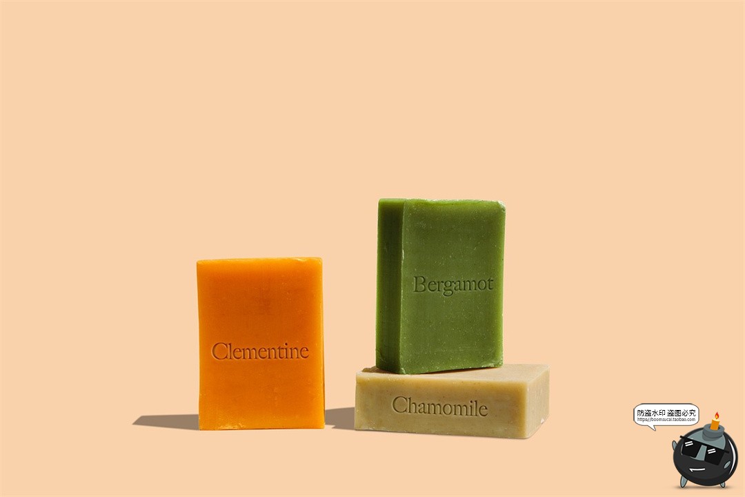 图片[2]-压花凹印香皂肥皂手工香皂模型多角度展示贴图样机PSD模板PS素材-设计猿