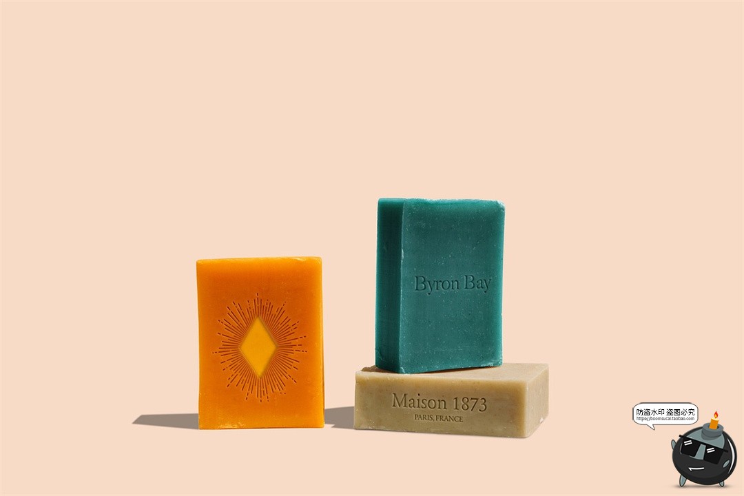 图片[9]-压花凹印香皂肥皂手工香皂模型多角度展示贴图样机PSD模板PS素材-设计猿