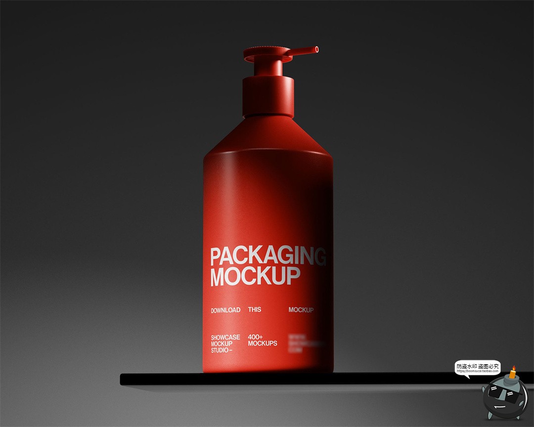 图片[6]-高端沐浴露洗发水护发素泵瓶礼盒包装展示效果图样机PSD模板素材-设计猿