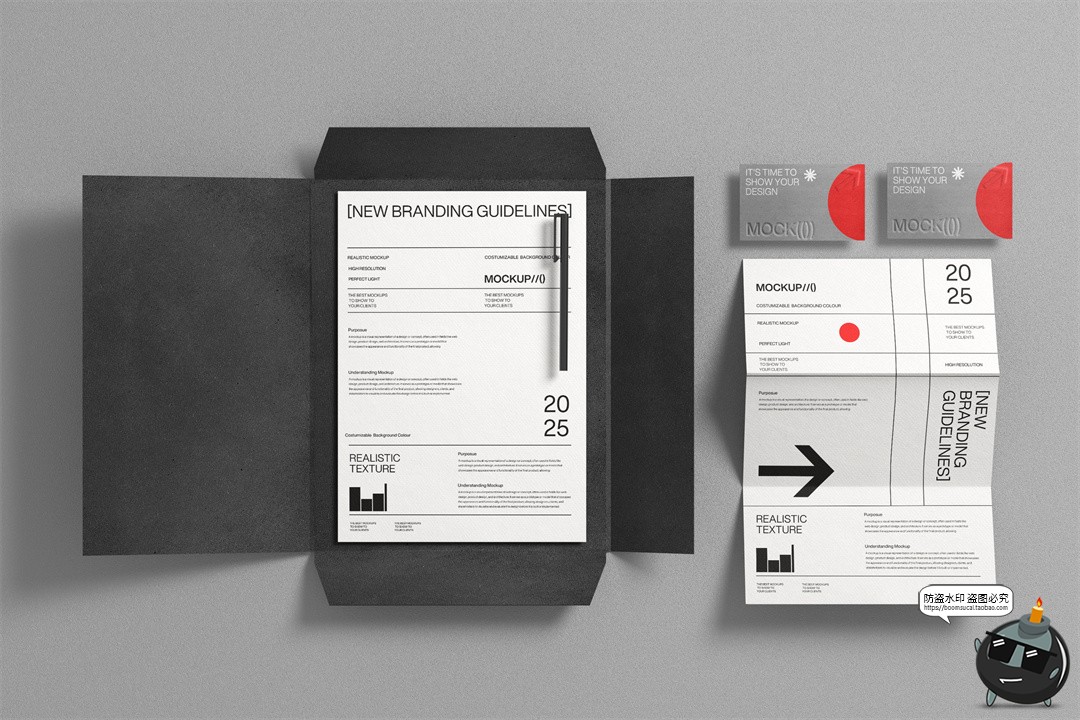 图片[7]-信封文具名片企业形象品牌VI应用宣传办公物料效果图样机PSD素材-设计猿