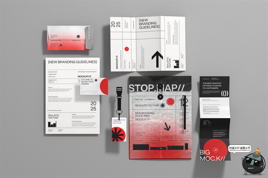 图片[8]-信封文具名片企业形象品牌VI应用宣传办公物料效果图样机PSD素材-设计猿