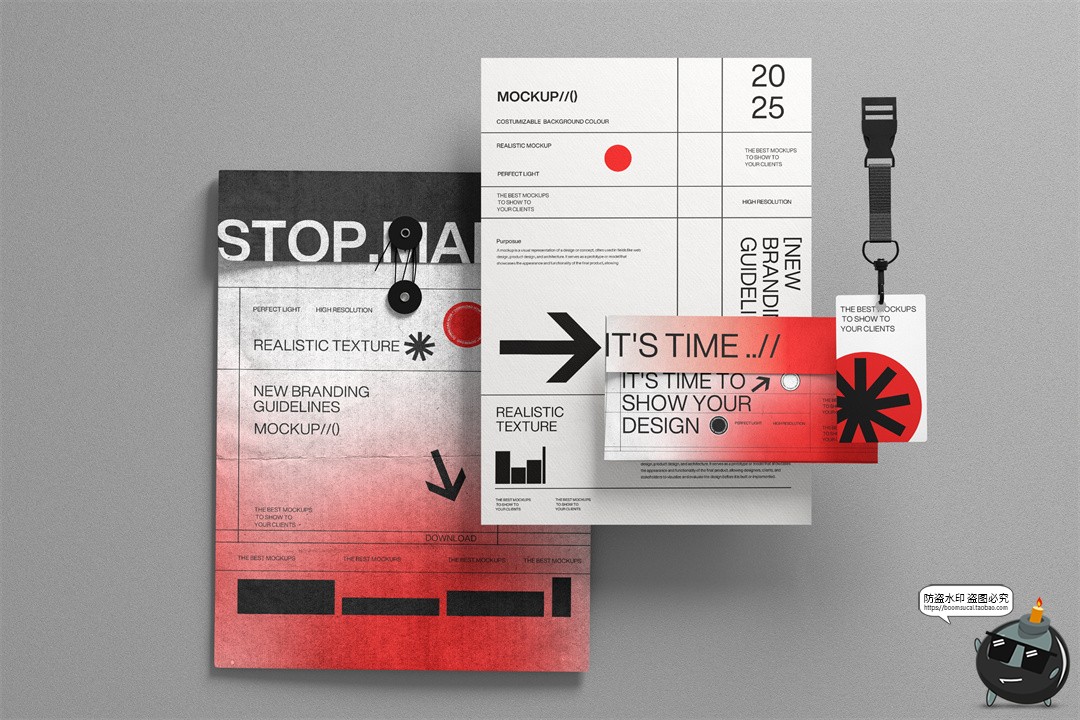 图片[10]-信封文具名片企业形象品牌VI应用宣传办公物料效果图样机PSD素材-设计猿