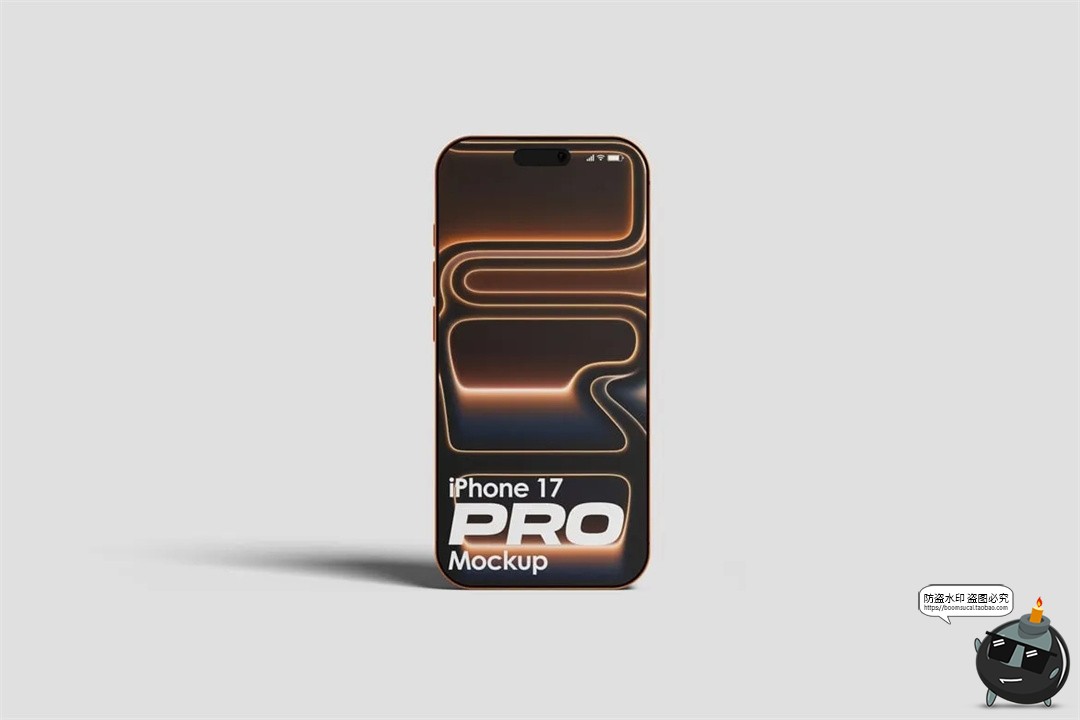 图片[8]-可换三种配色iPhone17苹果手机样机广告UI界面APP展示PSD模板素材-设计猿