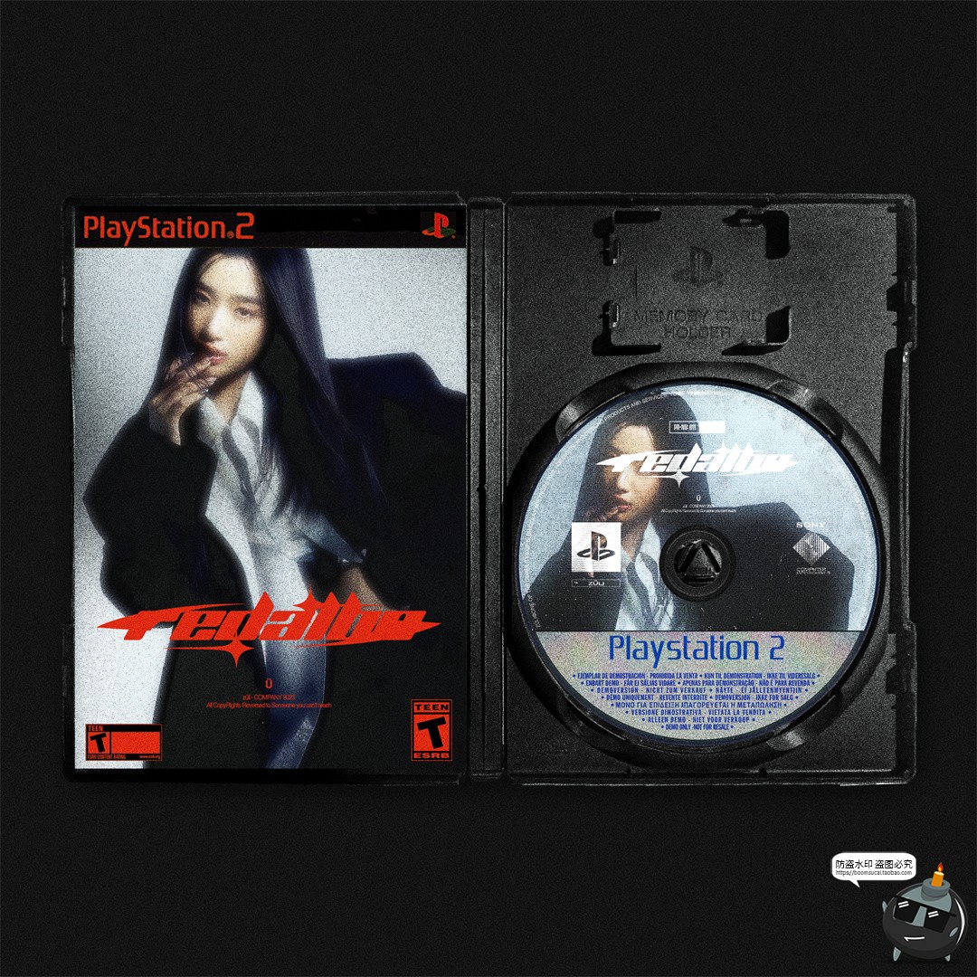 图片[3]-复古潮流CD碟片唱片专辑模型封面海报宣传片贴图PSD模板样机素材-设计猿