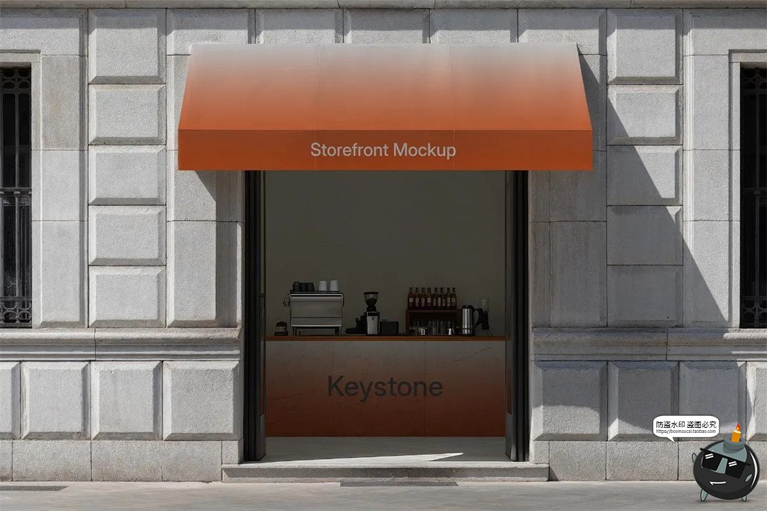 图片[6]-欧式街景街拍广告海报宣传横幅店招海报贴图展示样机PSD模板素材-设计猿