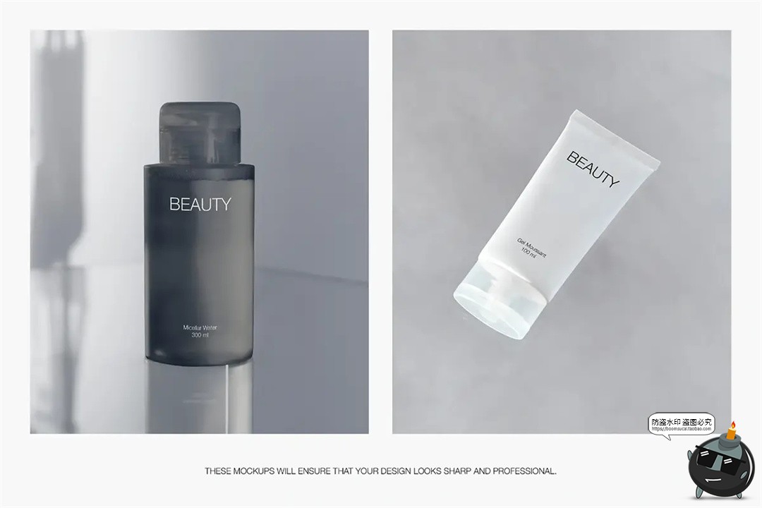 图片[10]-简约场景手提袋化妆品包装手机iPad平板电脑纸袋PSD模板样机素材-设计猿