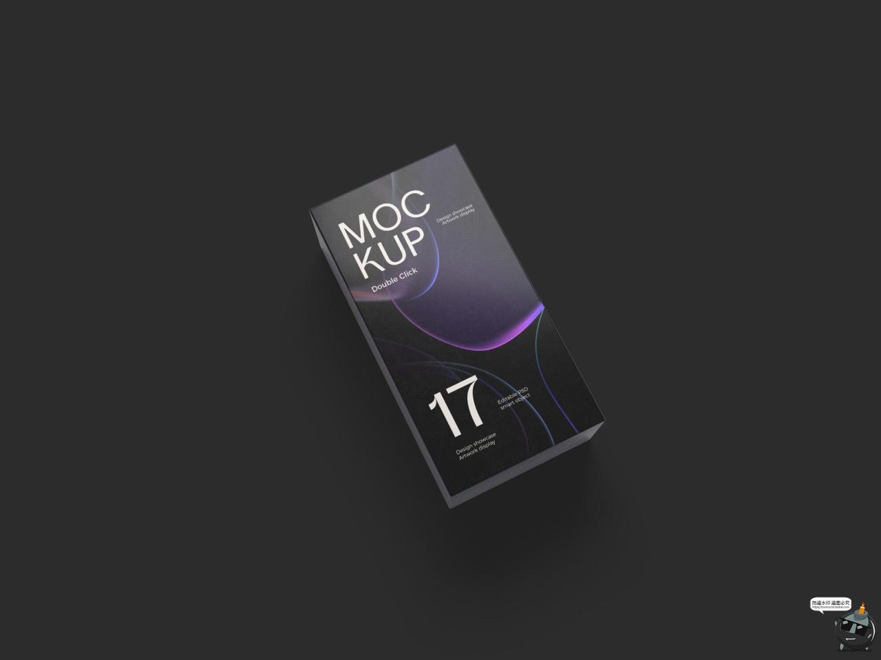 手机包装盒模型模版vi智能贴图样机展示封面效果图PSD模板ps素材-设计猿