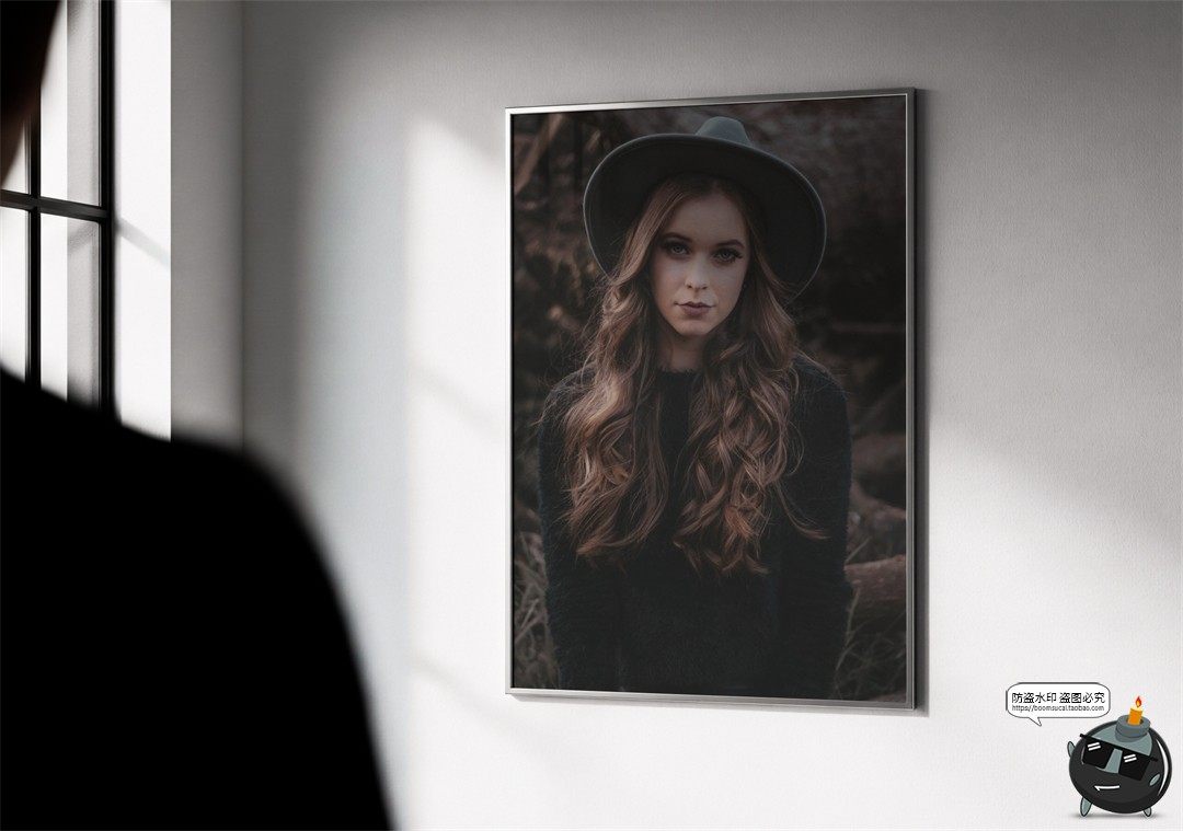 图片[5]-户外海报工业风招贴导视灯箱广告牌展示效果图PSD模板样机ps素材-设计猿