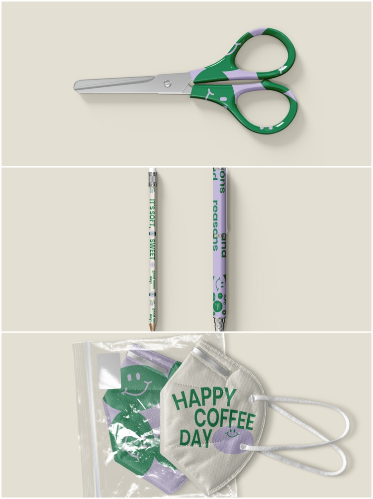 图片[2]-品牌VI文创产品应用延展设计作品展示鼠标垫抱枕PSD贴图样机素材-设计猿