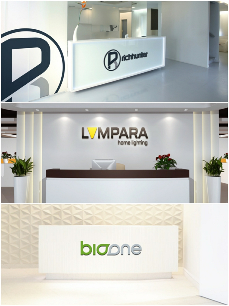 图片[2]-企业公司前台接待台形象墙LOGO效果图展示PSD贴图样机设计素材PS-设计猿