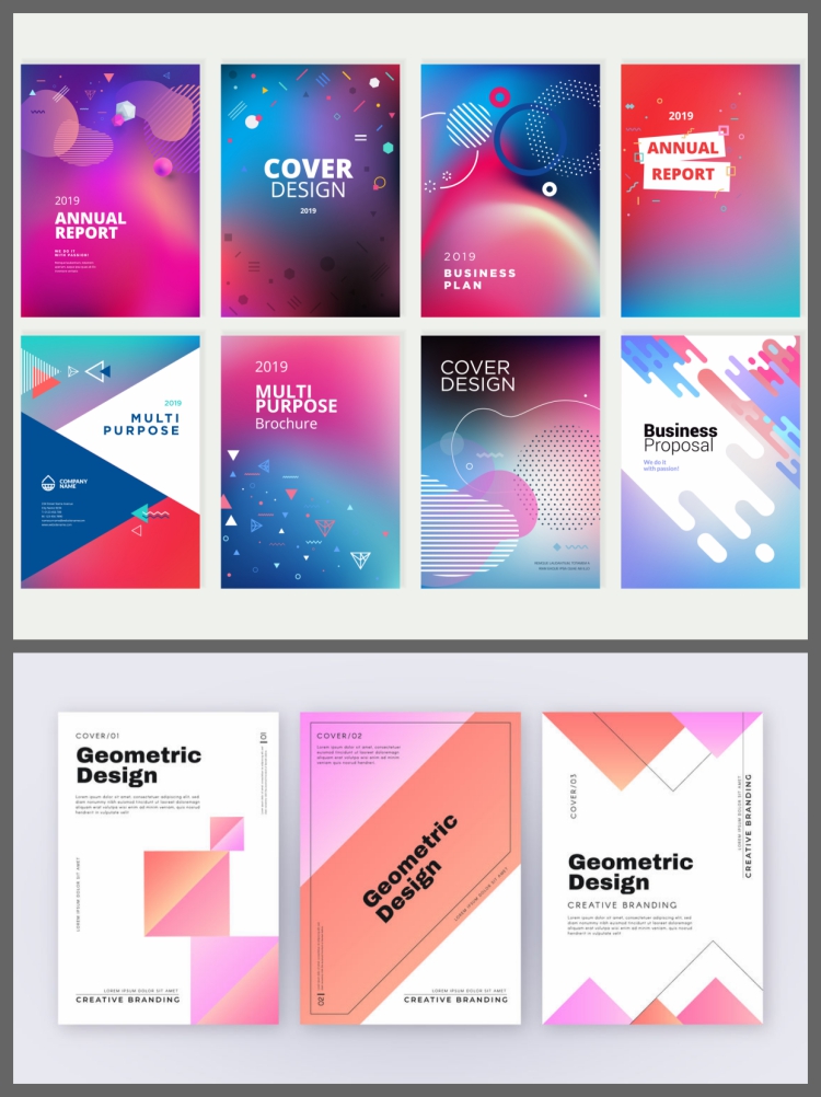 图片[2]-高端大气简约企业公司科技画册书籍文档产品封面模板AI设计素材图-设计猿